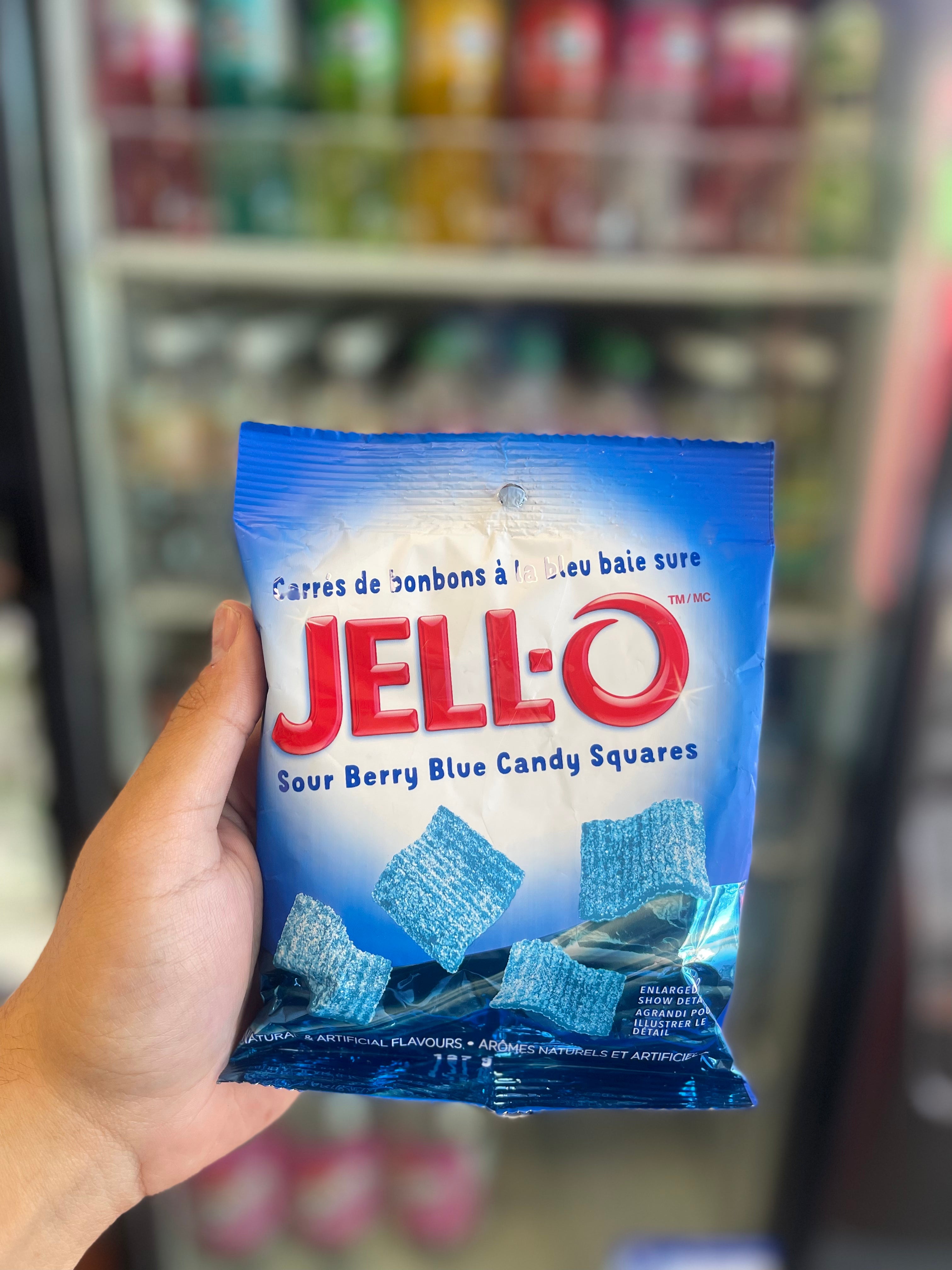 Jell-o Gummies Berry Blue
