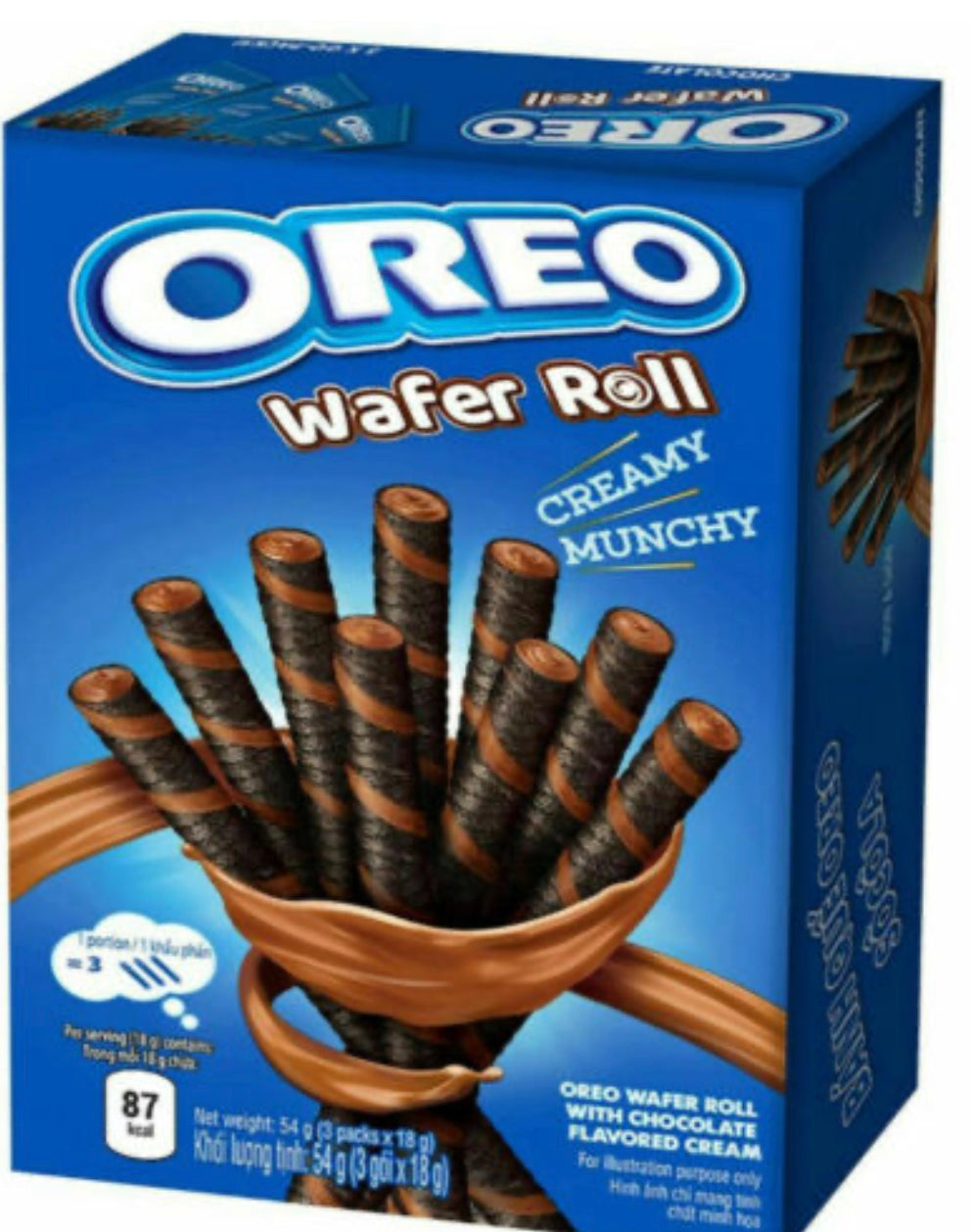 Oreo wafer rolls chocolate “Thailand”
